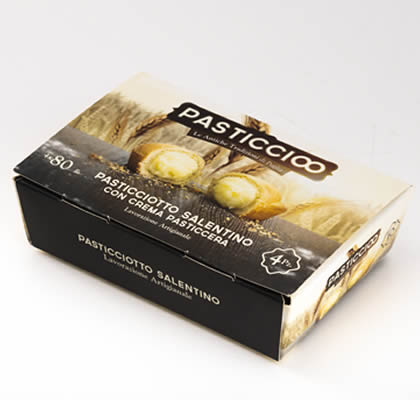 Scatolina Pasticciotti Crema Pasticcera